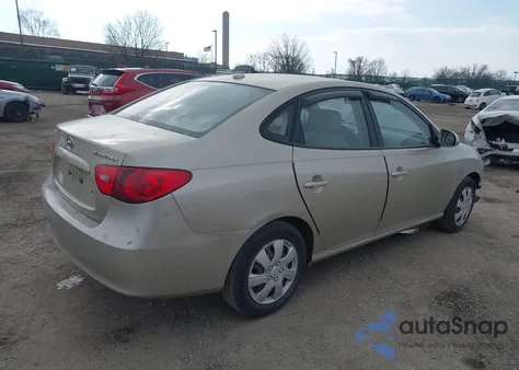 2007 Hyundai Elantra Gls/Limited/Se from USA, damaged, VIN KMHDU46D37U254162